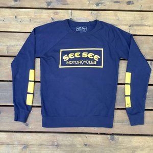 See See long sleeve size S, blue, yellow